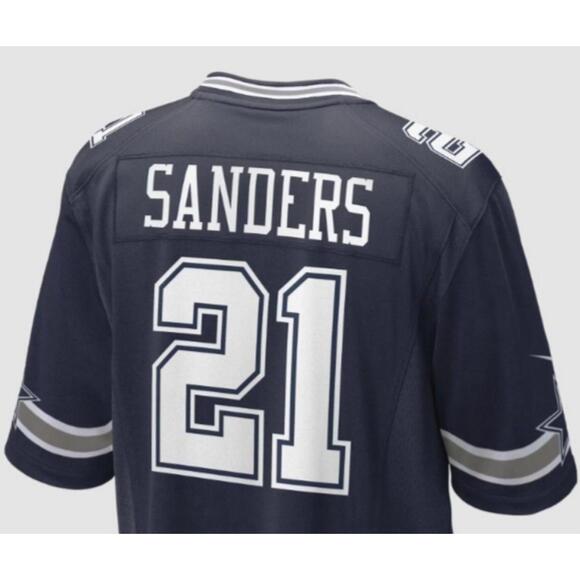 Deion Sanders-Nike-Cowboys-Jersey-Blue-Used- Size:XL$100 - Picture 8 of 9